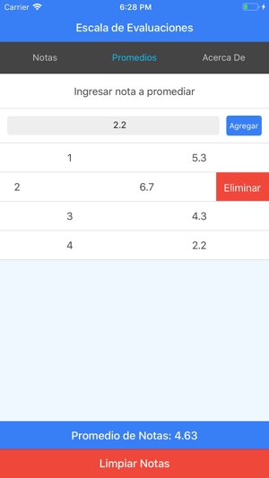 Escala de Evaluaciones(圖2)-速報App