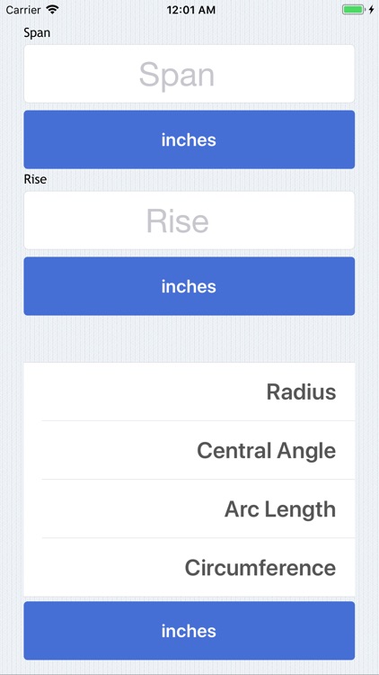 Radius Calculator