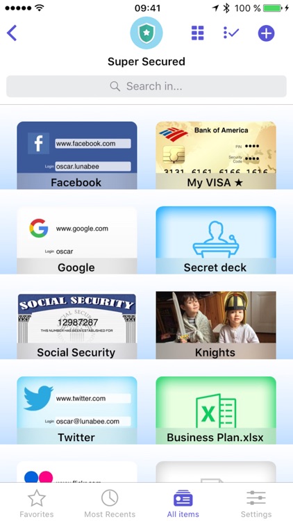 oneSafe 4 password manager screenshot-0
