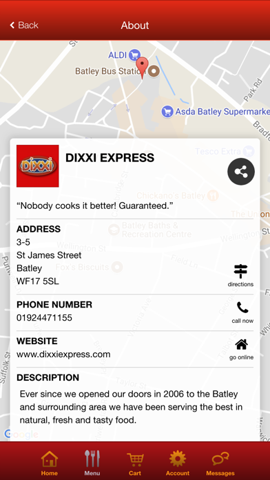 How to cancel & delete DIXXI EXPRESS BATLEY from iphone & ipad 3