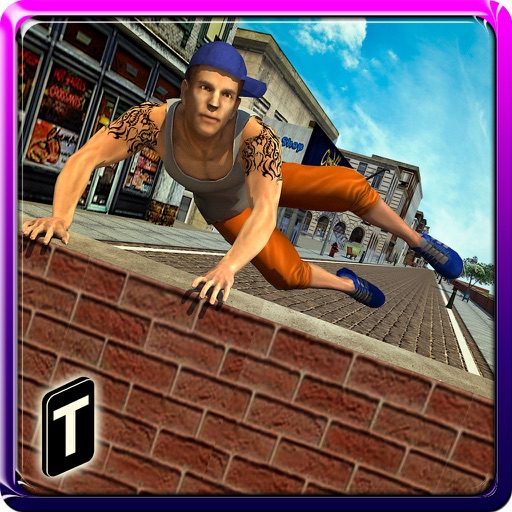 City Parkour Sprint Runner 3D Icon