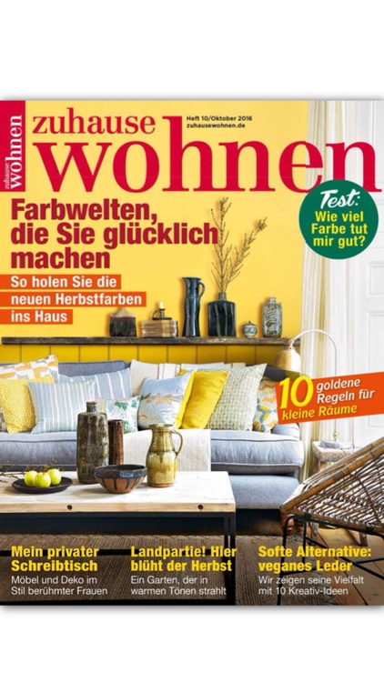 ZUHAUSE WOHNEN Magazin