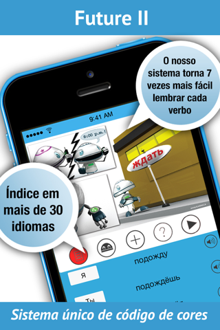 LearnBots Russian Verbs screenshot 4