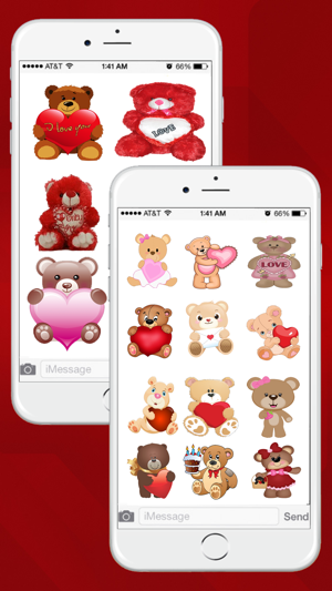 Teddy Stickers Pack for iMessage(圖3)-速報App