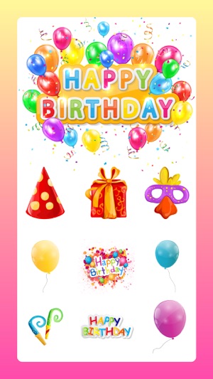 2018 Happy Birthday Stickers(圖1)-速報App