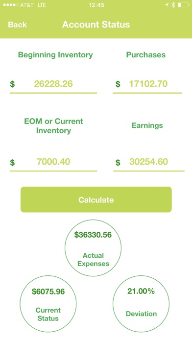 Food 4 Thought Calculator screenshot 3