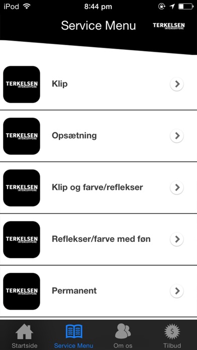 Frisør Terkelsen screenshot 3