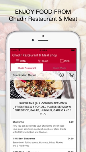 Ghadir Restaurant & Meat shop(圖1)-速報App