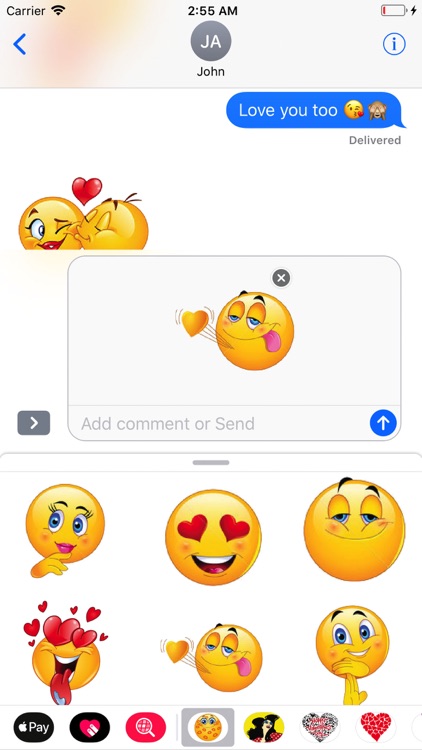 Adult Naughty Emoji Stickers