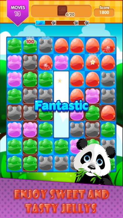 Jelly Panda : connect jellies screenshot-3