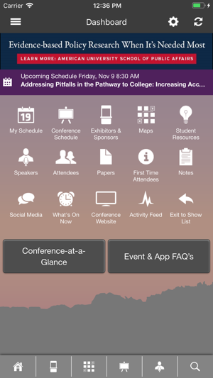 APPAM Conferences(圖2)-速報App