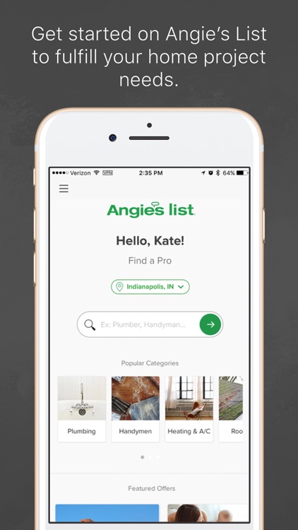 Angie’s List screenshot-0