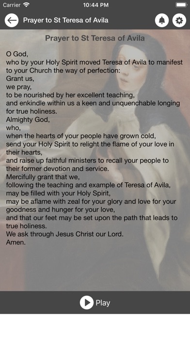 Prayer to St Teresa of Avila screenshot 3