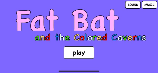 Fat Bat-and colored caverns