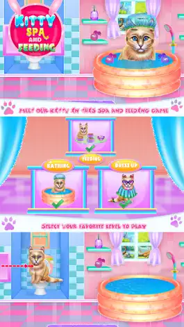 Game screenshot Kitty Spa and Feeding mod apk