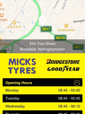 Micks Tyres screenshot 2