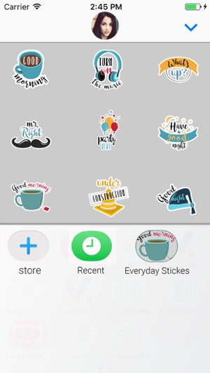 Everyday Animated Text Sticker(圖4)-速報App