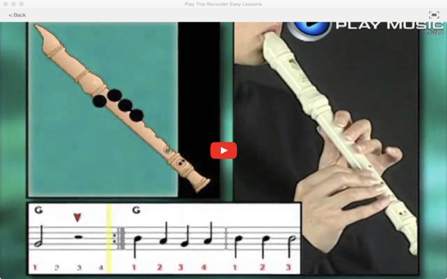 Play The Recorder Easy Lessons(圖4)-速報App