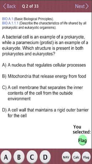 FL NGSSS Biology Practice Test(圖4)-速報App