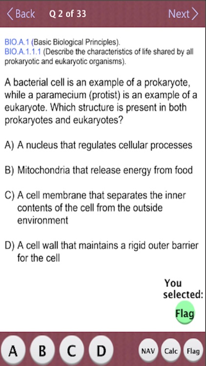 FL NGSSS Biology Practice Test screenshot-3