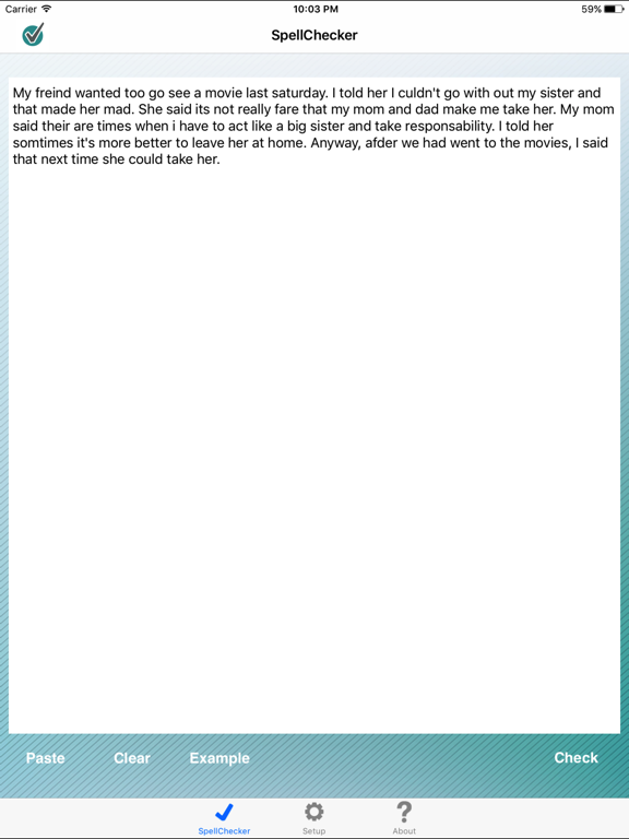 SpellCheckPlus Mobileのおすすめ画像1
