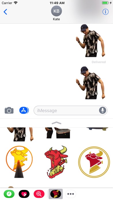 Cow Chop Stickers screenshot 3