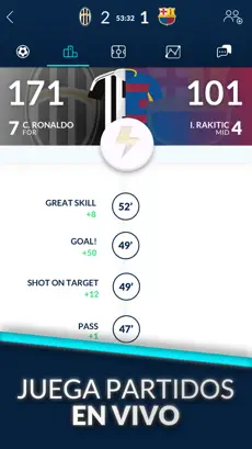 Captura de Pantalla 1 UFL Fútbol Fantasy iphone