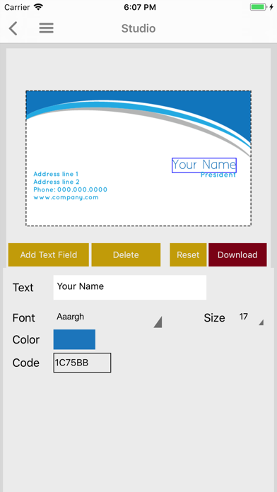 How to cancel & delete Easy Business Card Maker from iphone & ipad 4