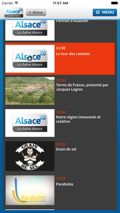 How to cancel & delete Alsace20 - La chaîne Alsace from iphone & ipad 3