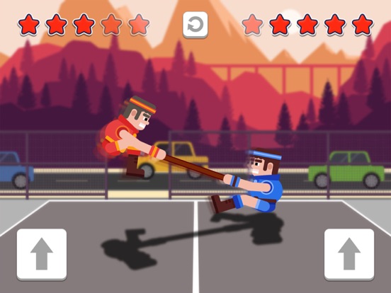 Скачать Funny Tug The Table-Jump Game