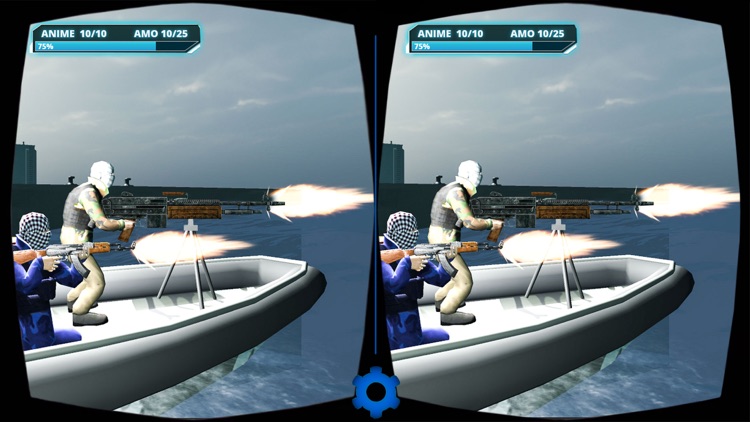 VR Military Battleship War