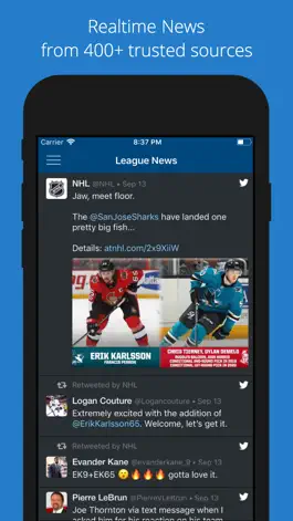 Game screenshot Hockey News in Real Time mod apk