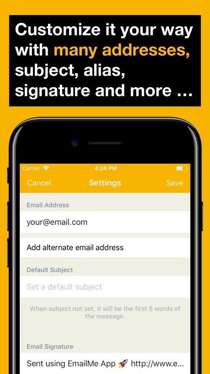 Email Me - Notes in one tap! screenshot-4
