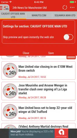 Game screenshot 24h News for Manchester United apk