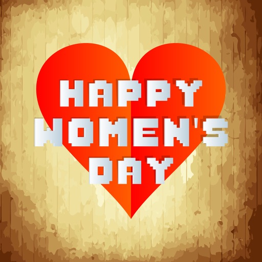 Beautiful Womens Day Stickers Icon