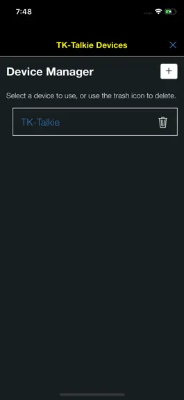 Game screenshot TK-Talkie V2 hack