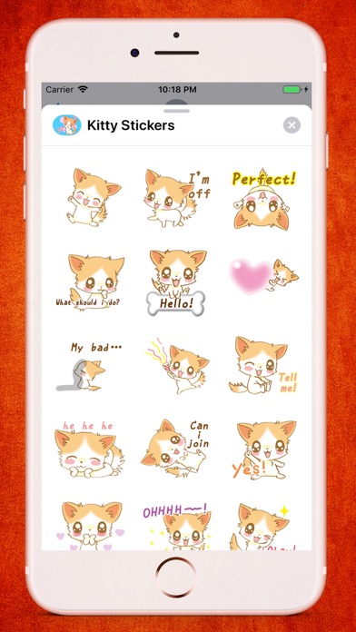 Kitty Cat Emojis screenshot 3