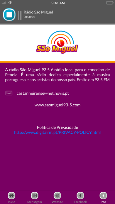 How to cancel & delete Rádio São Miguel from iphone & ipad 2