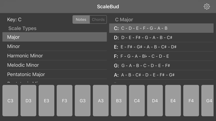 ScaleBud - AUv3 MIDI Keyboard