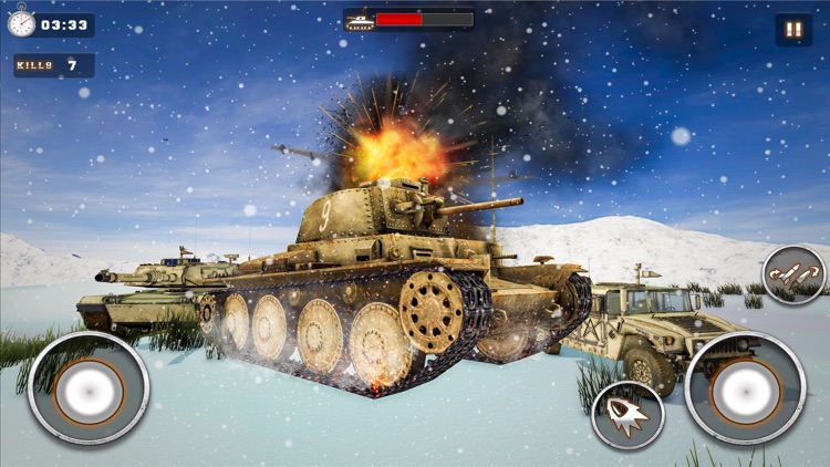 Mini Tank Battle Blitz 3D screenshot-3