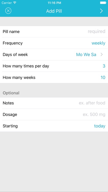 Easy Pill - medication tracker