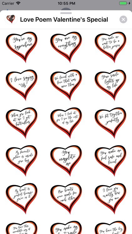 Love Poem Valentine's Special screenshot-3
