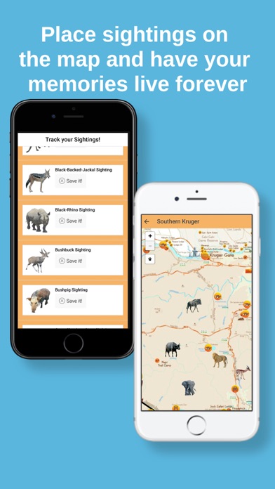Kruger Map App screenshot 4
