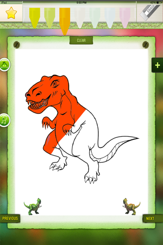 Toddler Dinosaur Coloring Book screenshot 4