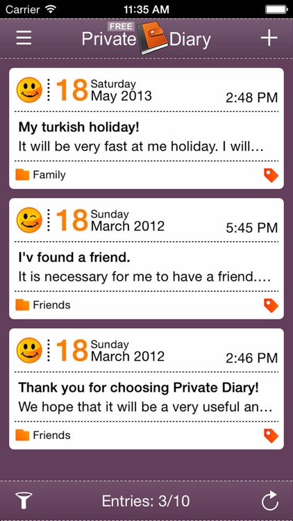 Private Diary Lite screenshot-3