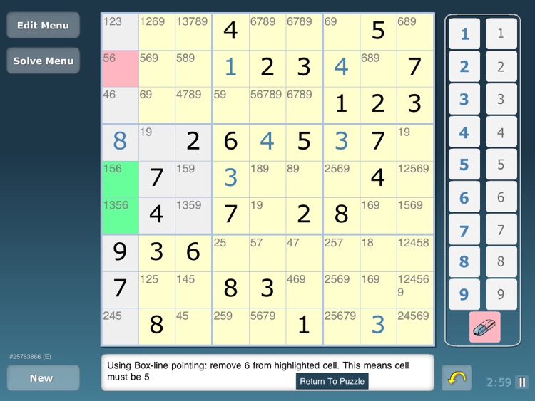 dkm Sudoku HD screenshot-3