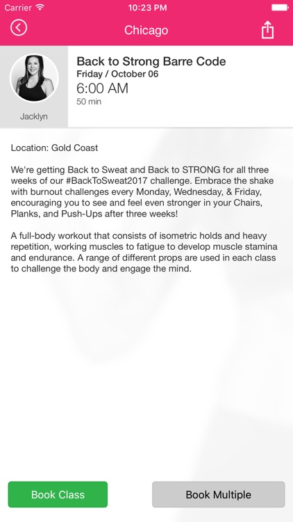 The Barre Code screenshot-3