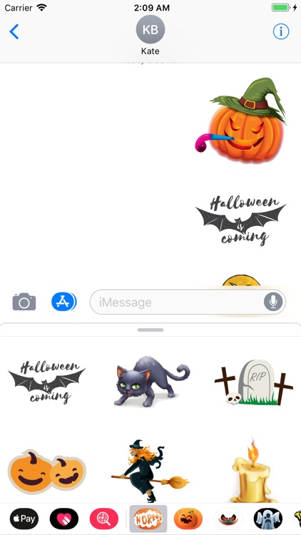 Happy Halloween Horror Sticker