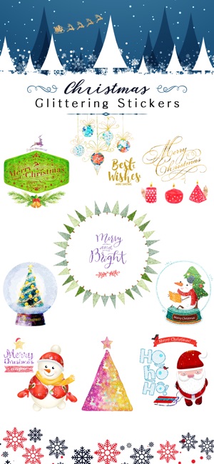 Animated Glittering Christmas