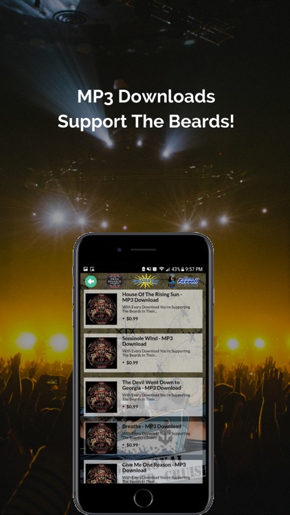 The Bearded Brothers Band App screenshot-4